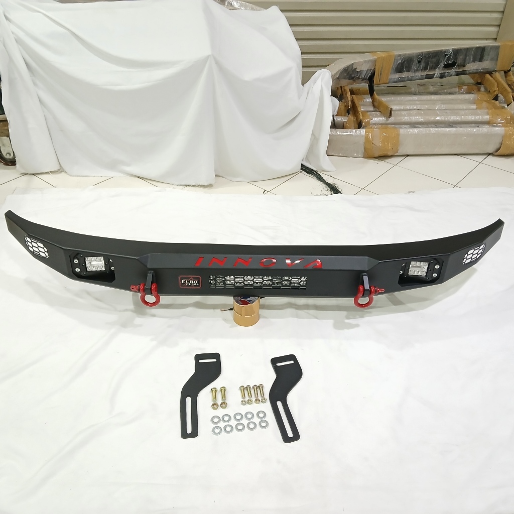 Tanduk Depan Towing Custom Mobil Innova 2005 - 2015 Emboss