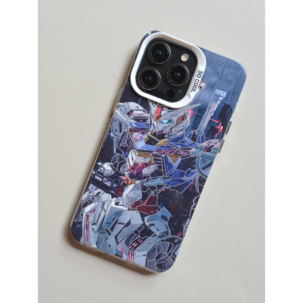 Hologram Gundam Case - Case Hp Iphone, Oppo, Vivo, Xiaomi, Samsung