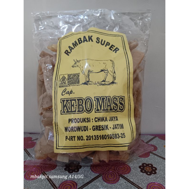 

Krecek rambak sapi super cap kebo mass