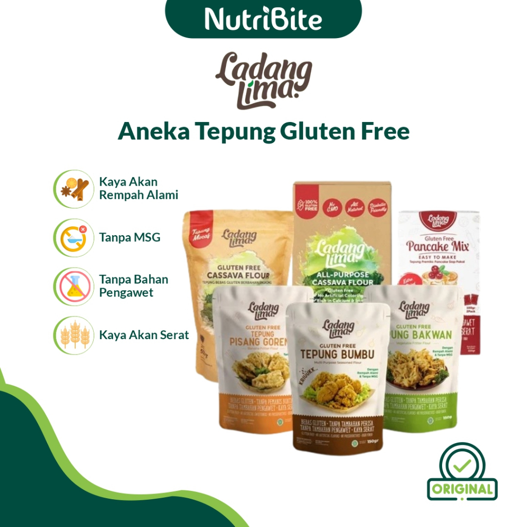 

LADANG LIMA Aneka Tepung Gluten Free