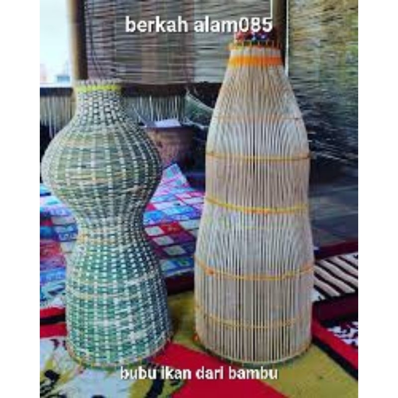 bubu ikan asli dari bambu