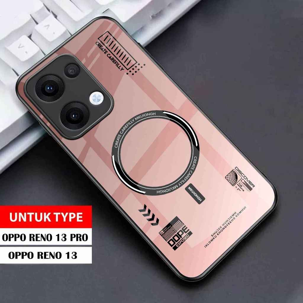 Softcase Glass Glossy For Oppo Reno 13/ Oppo Reno 13 Pro - Casing Hp Oppo Reno 13/Reno 13 Pro - N58