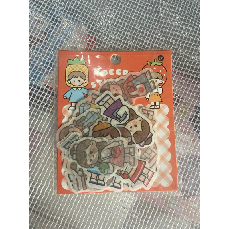 

0051 Deco Sticker Cute Fruit Girl