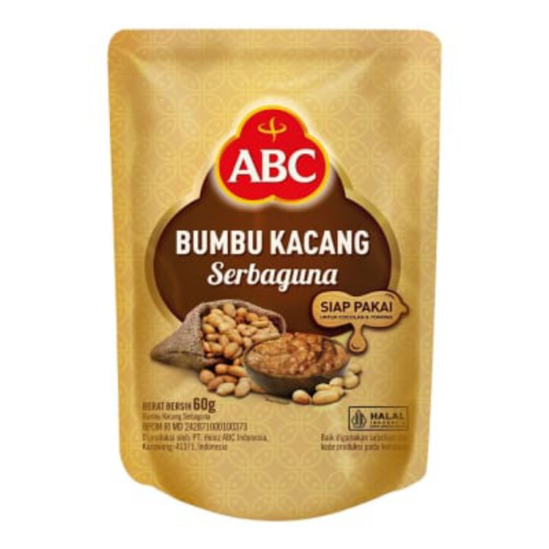 

ABC Bumbu Kacang Serbaguna 180g pouch