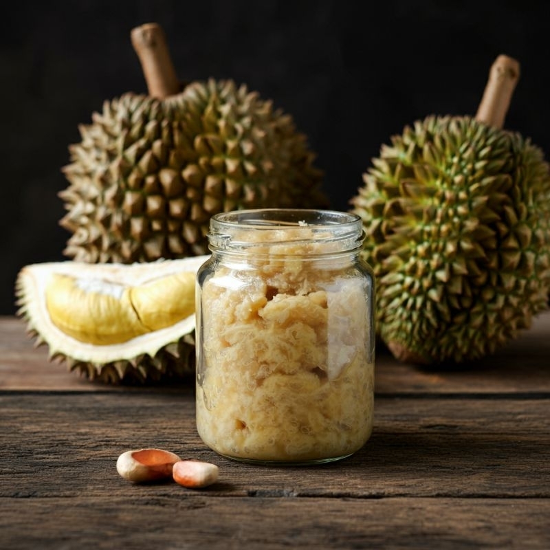 

Tempoyak / Permentasi Durian thinwall 300ml (baca deskripsi)