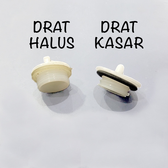 Tutup Drat Pembuangan Coolerbox / Box Fiber / Box ikan / Box Es