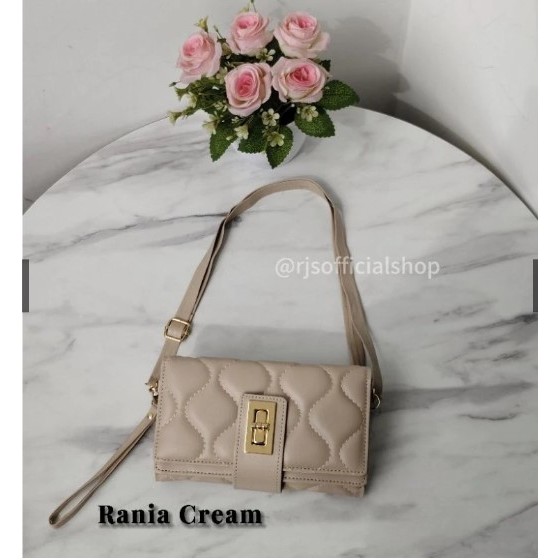 Dompet Rania bordir tali panjang pendek I dompet orion free tali panjang pendek | dompet bordir wani