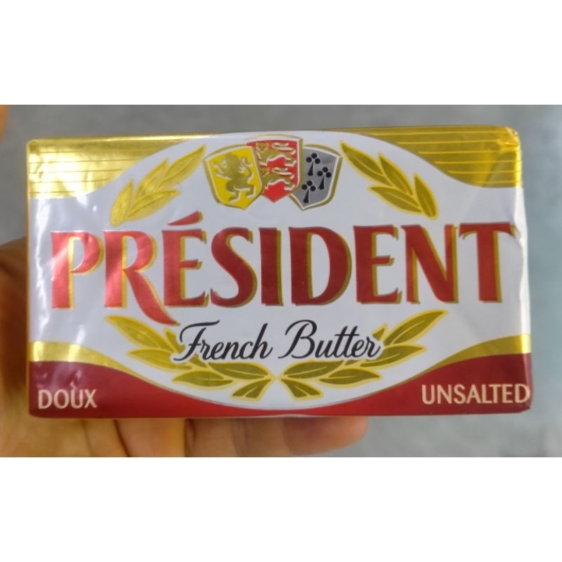 

PRESIDENT BUTTER UNSALTED 200gr / INSTANT GOJEK
