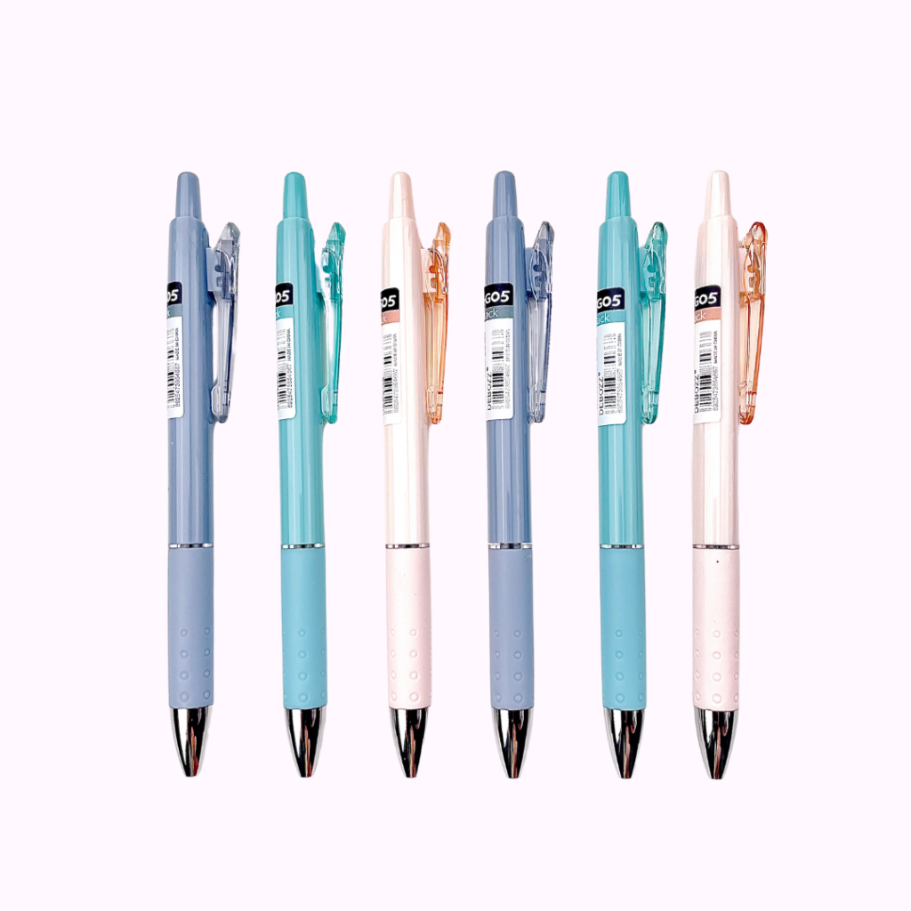 

RB [1 Kotak] DEBOZZ Gel Pen DB-G05 Black Pulpen Hitam Aesthetic Pen Hitam Debozz