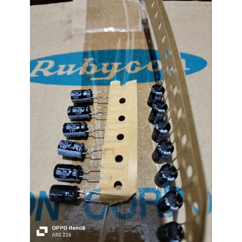ELCO 22UF 100V Rubycon