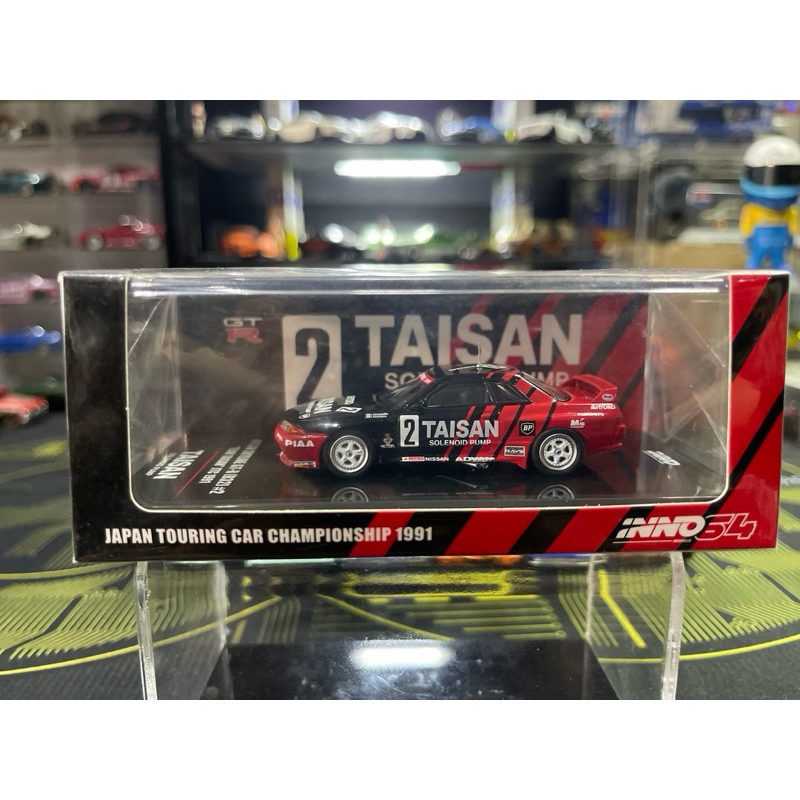 inno64 NISSAN SKYLINE GT-R (R32) #2 “TEAM TAISAN” JTC 1991