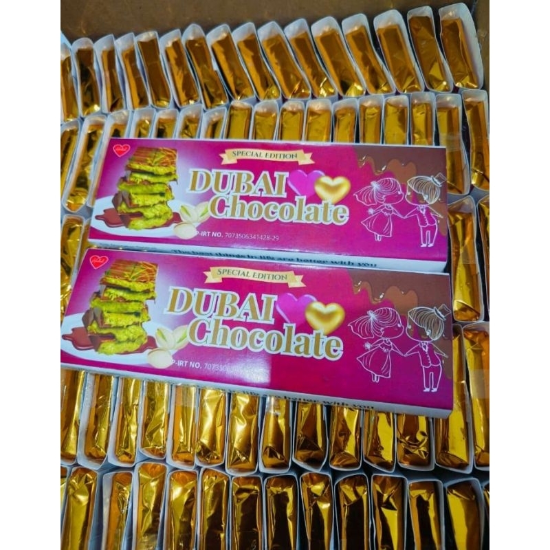 

COKLAT DUBAI VIRAL Berat 144g Coklat Dubai Gold premium NEW CHOCOLATE