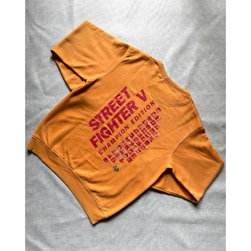 [KOLEKSI] AUTHENTIC STREET FIGHTER V CHAMPION EDITION LIKE NEW CREWNECK / SWEATSHIRT / SWEATER UNISE