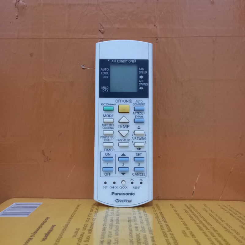 REMOTE AC PANASONIC INVERTER ORIGINAL