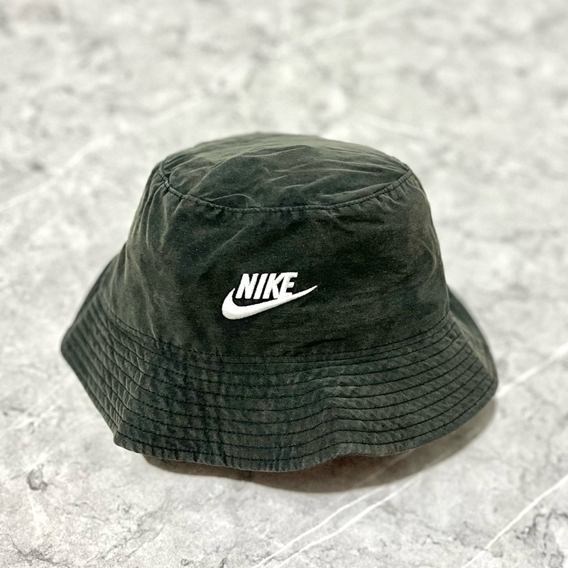 Nike Heritage Washed Grey Bucket Hat Original