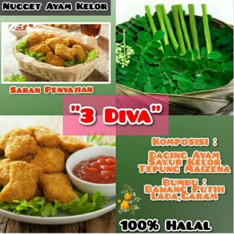 

Nugget Ayam Buah dan Sayur