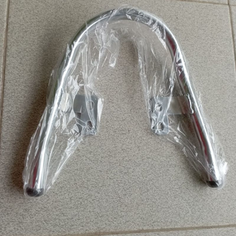 BEHEL PEGANAGAN JOK SUPRA FIT NEW FIT X FIT S CHROOM PLAT BESI