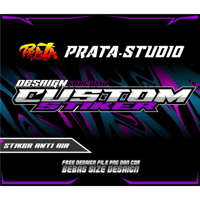 

Stiker Custom LOGO / Stiker Gambar / Stiker komunitas / Stiker hologram (free desaign)