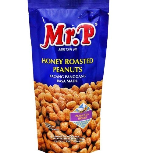 

80Gr. MR. P KACANG TANAH MADU HONEY ROASTED PEANUTS