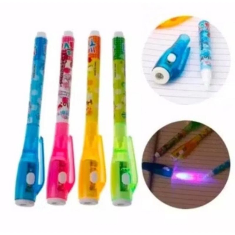 

2 in 1 pen contek/invisible pen/magic UV pen