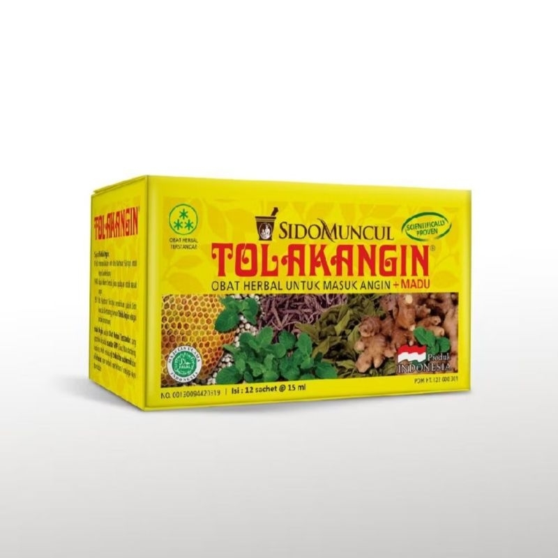 

Tolak Angin Sido Muncul 1 kotak isi 12sachet