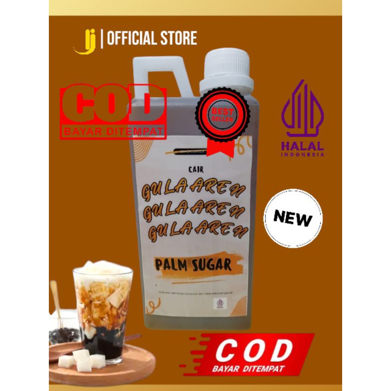 

Molai Gula Aren Cair Premium Organik 1 liter