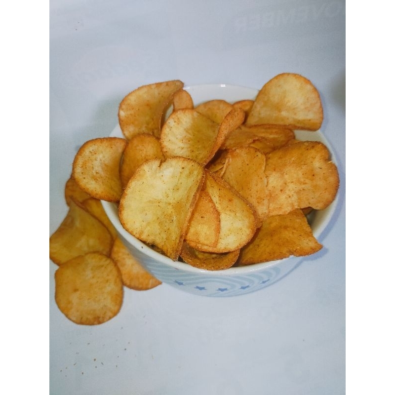 

Keripik singkong renyah pedas