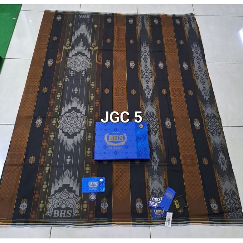 Sarung BHS Classic Gold Jaguard Jacquard