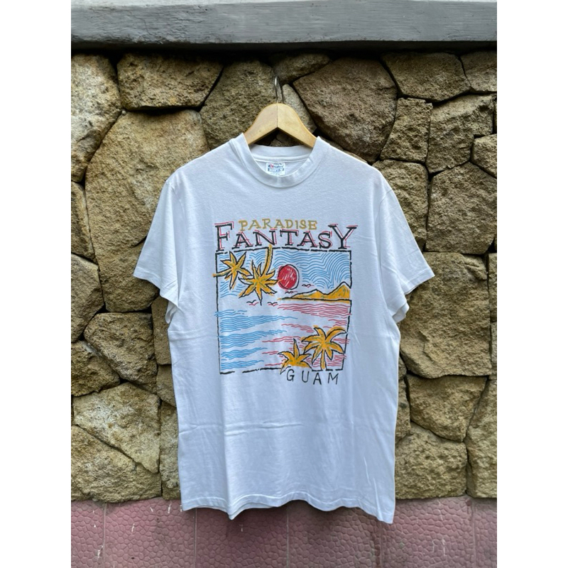 T-shirt Art Vintage 90's GUAM