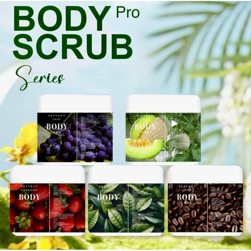 Body Scrub /lulur mandi sinkey menghaluskan kulit bpom
