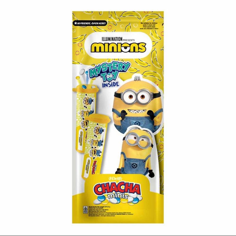 

Delfi Chacha Minion with Mystery Toy Minion