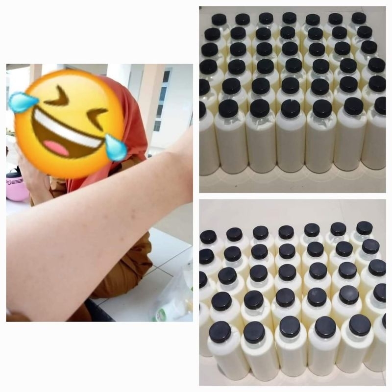 HB RA Handbody racikan apoteker terbukti aman dan ampuh memutihkan kulit isi 250 ml