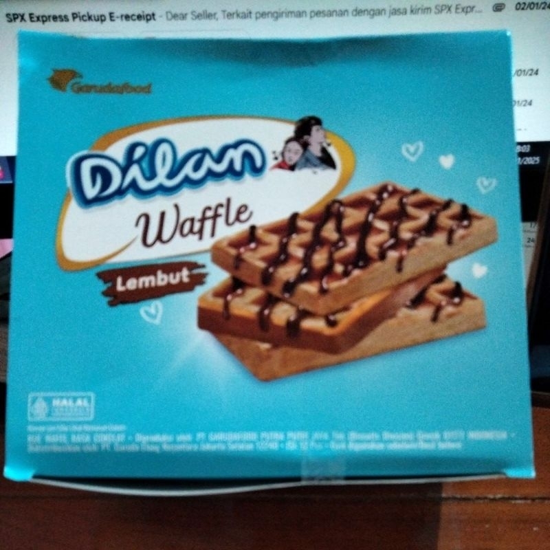 

[16 gram x 10] dilan waflfle