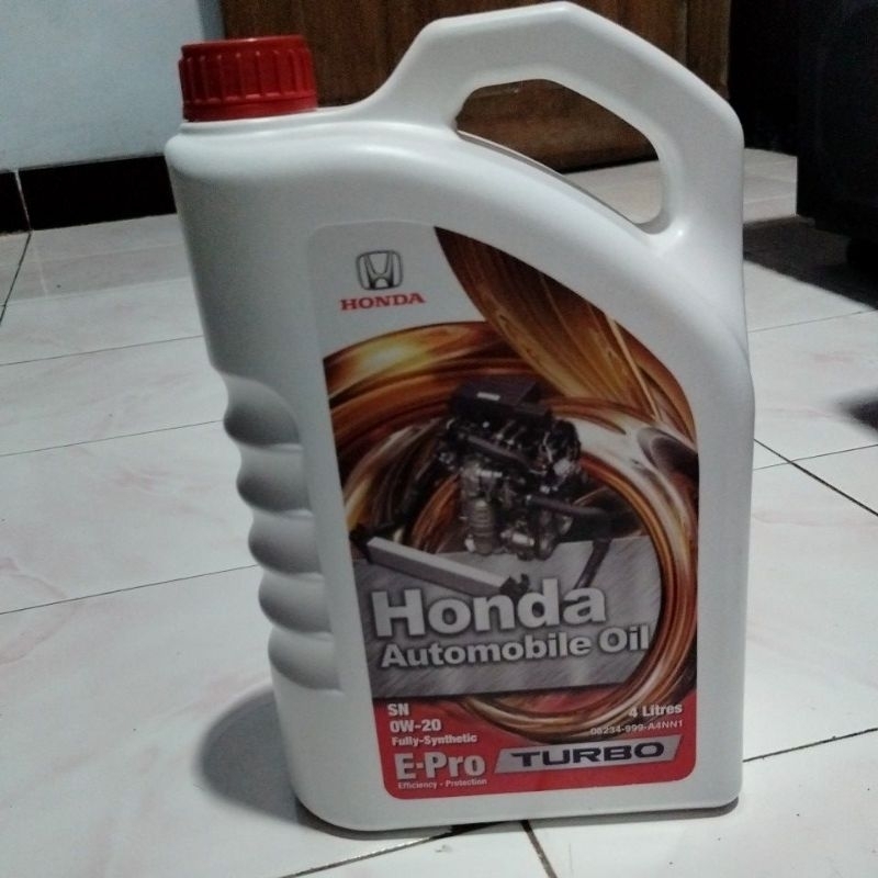 Oli Honda E-Pro TURBO 0W-20 Original Honda
