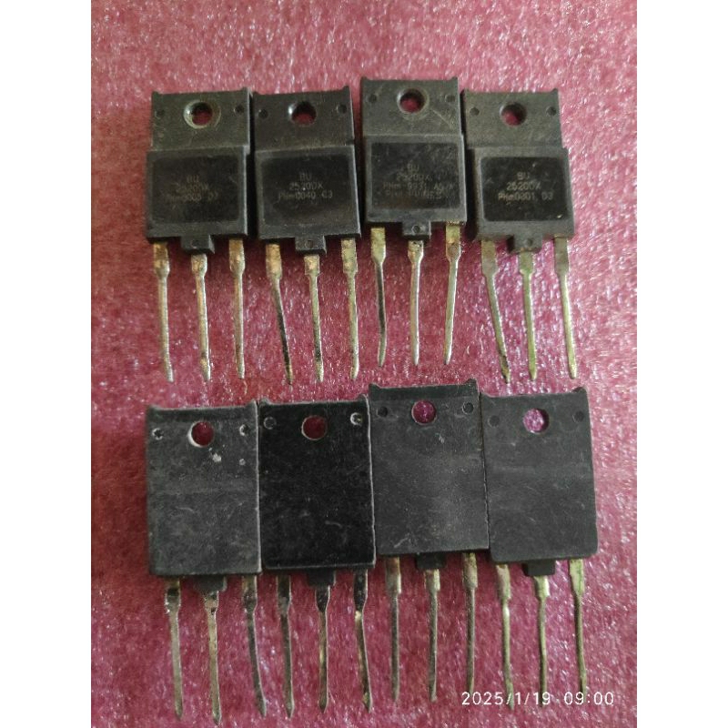 Transistor BU2520DX Transistor Horisontal BU2520DX Bekas Transistor BU3520DX Cabutan
