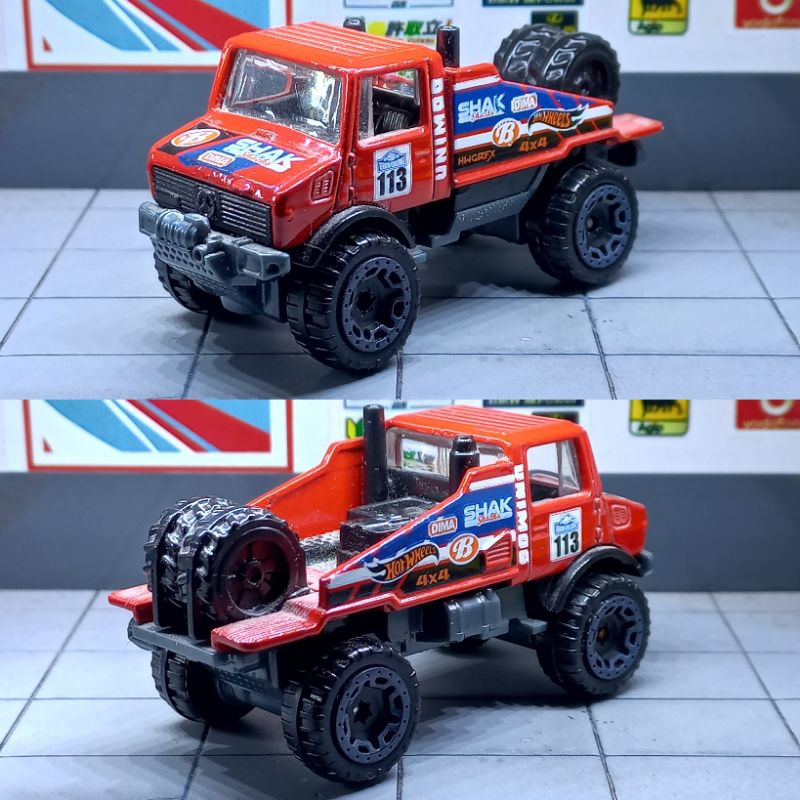 Hot Wheels Mercedes-Benz Unimog 1300