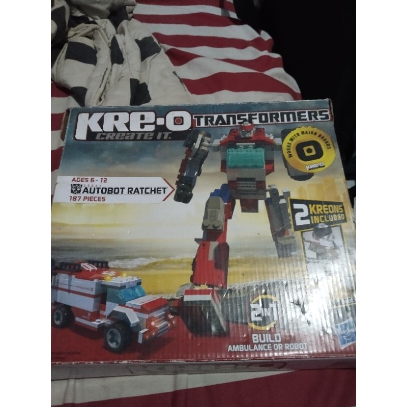 Kreo Transformers Autobot Ratchet