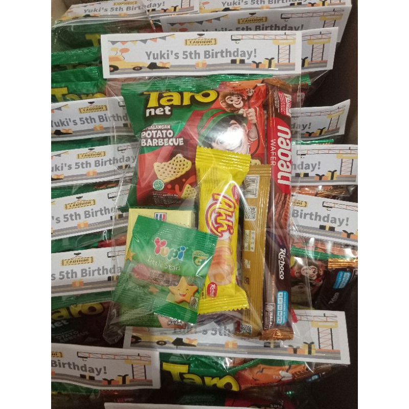 

Hampers Bingkisan Ulang Tahun Anak ultah Anak Model Tulisan Model 1