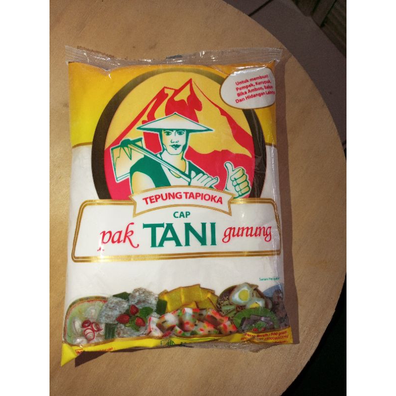 

Tapioka Cap Pak Tani Gunung 500 gr