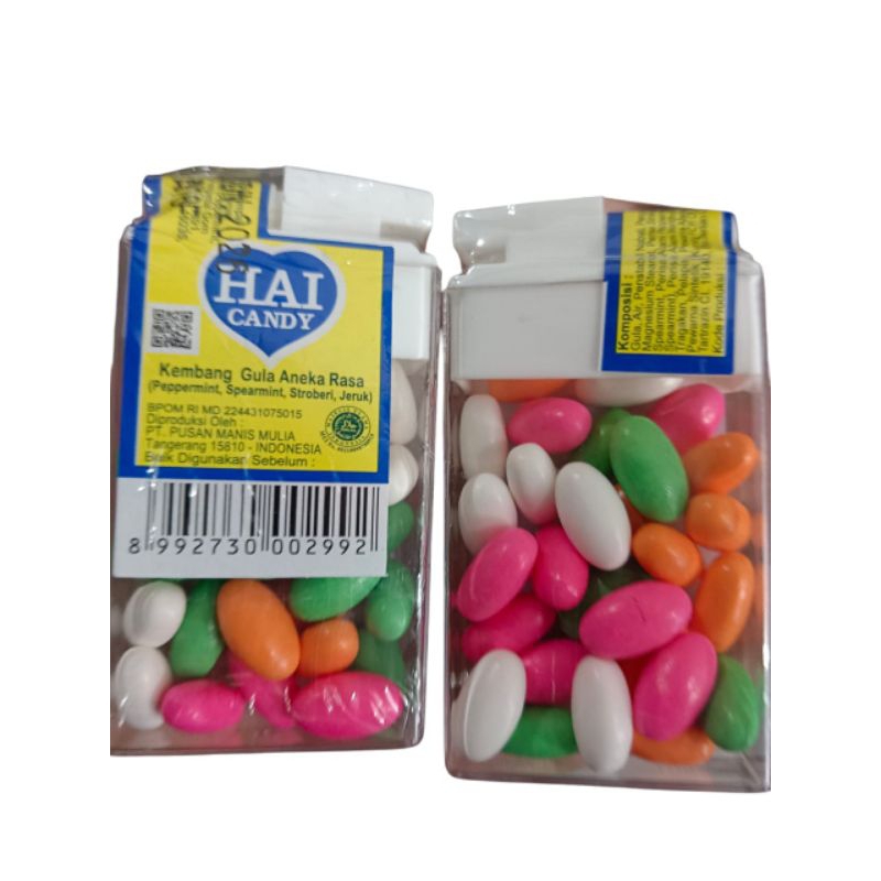 

permen Hai candy kembang gula aneka rasa