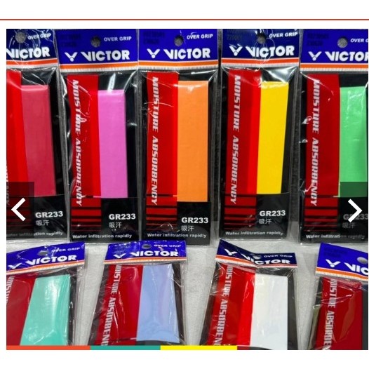 Victor Badminton Overgrip [GR-233] [Moisture Absorpency]