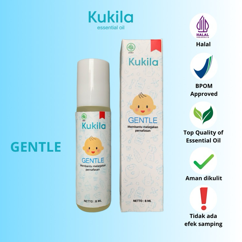 Kukila Essential Oil Baby Cough & Flu 2 Pcs Kukila Fever Drop 2 Pcs Meredakan Demam Batuk Pilek Flu 