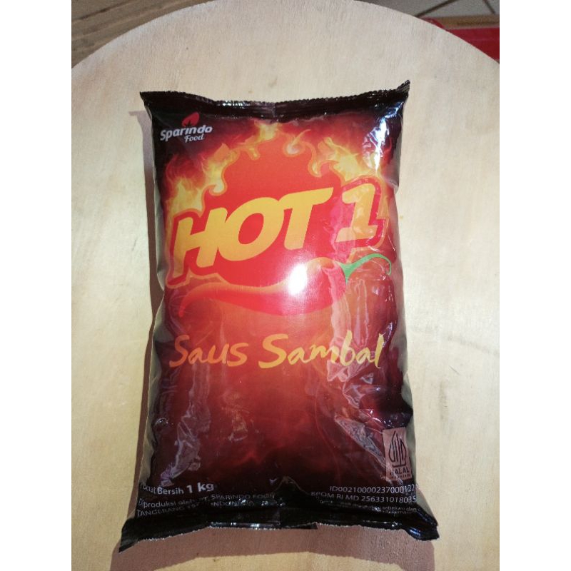 

Saos Hot 1 Saus Sambal 1 Kg