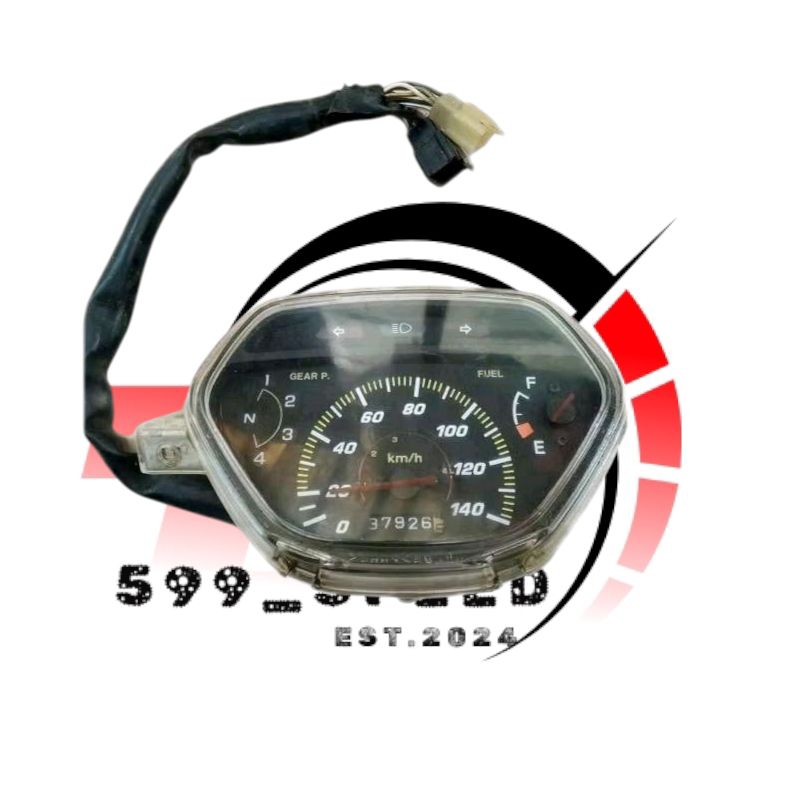 speedometer kilometer motor honda supra x 100 supra x old original
