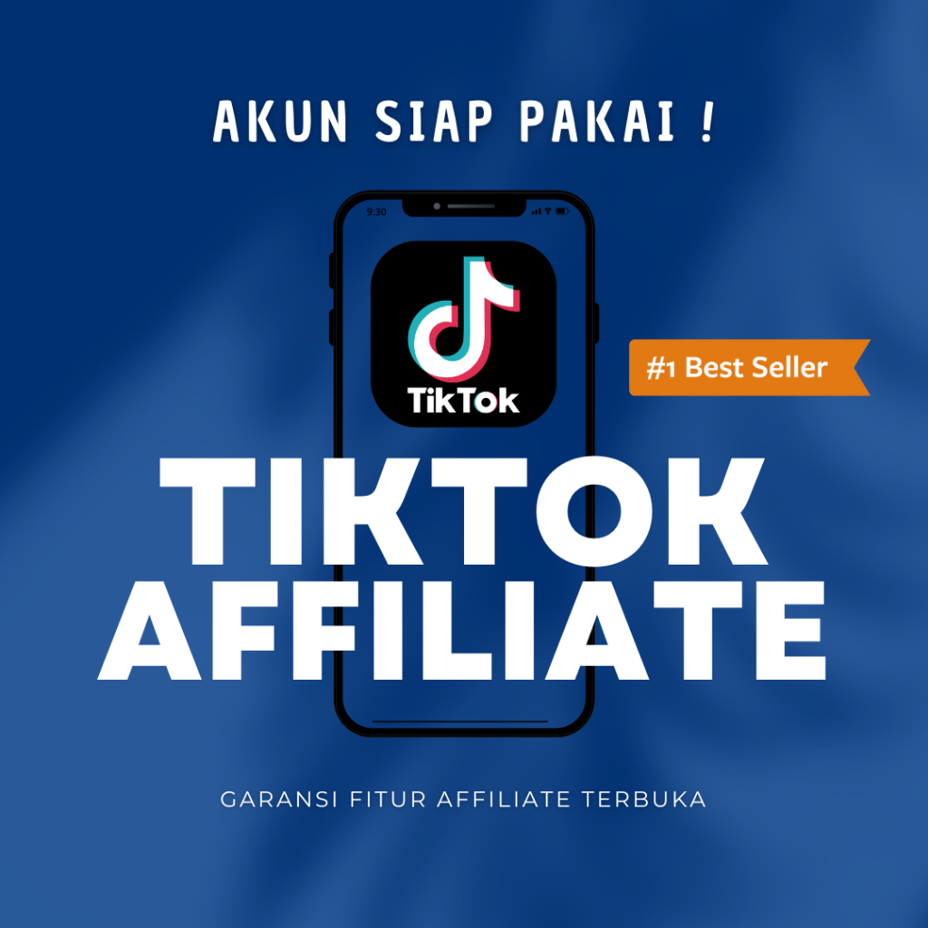 AkunTiktok (Khusus Affiliate)