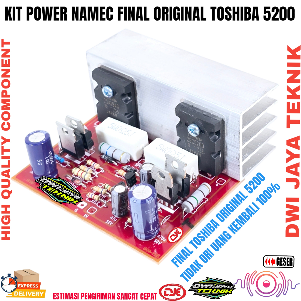 Kit Power Namec 700Watt Final Original Toshiba 5200