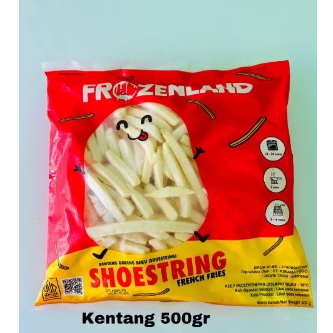 

Frozenland Kentang Shoestring