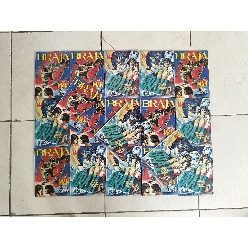 Komik Silat Indonesia Klasik Braja, karya Man