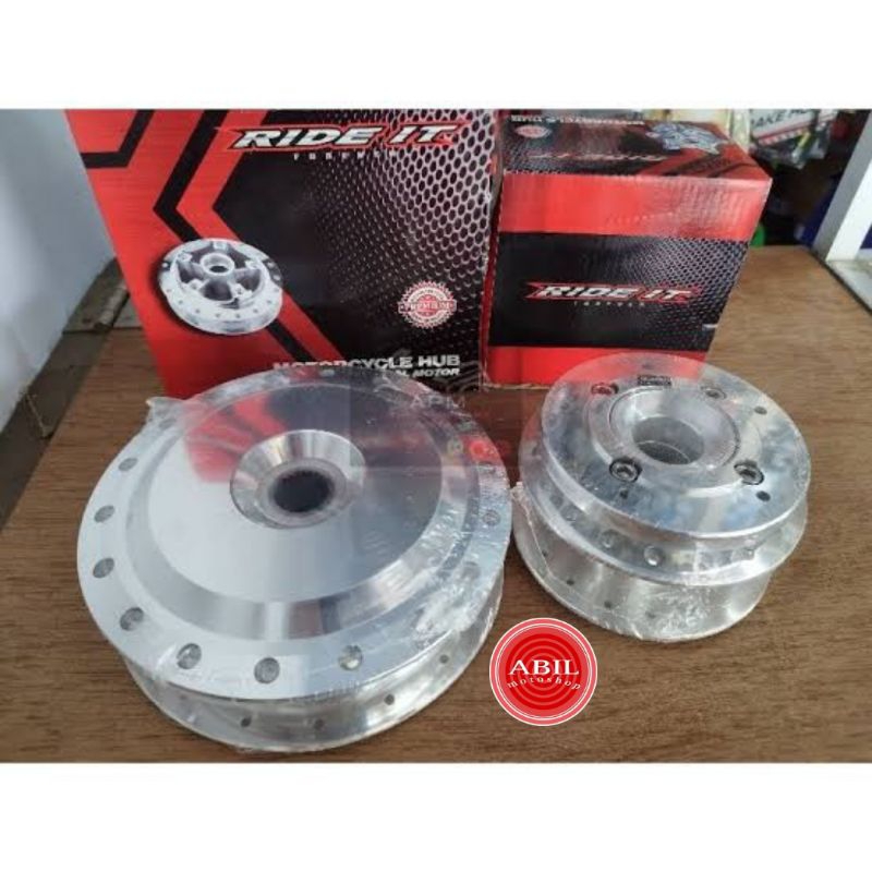 tromol set depan belakang vario 150 new crome/tromol vario 150 new lobang 5 ride it