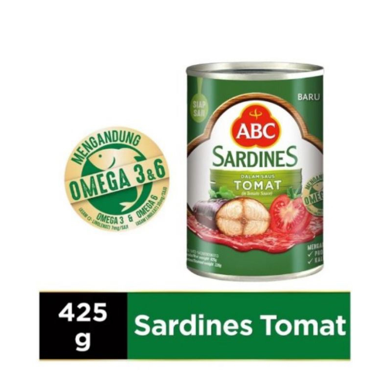 

Heinz ABC Sardines Kaleng 425 gram All Variant